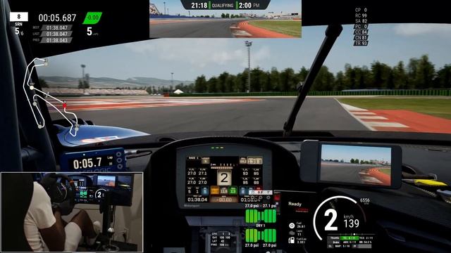 ACC - Failed LFM License Test Attempt - Misano - Ferrari 296 GT3 смотреть онлайн