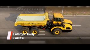 Описание шарнирно-сочлененного карьерного самосвала SANY SAT-40C