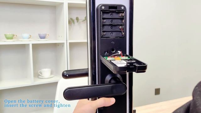 931 Smart Lock Installation/open the door with right hand смотреть онлайн