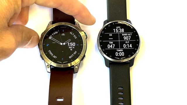 Garmin D2 Air X10 vs. D2 Mach 1 - aviation smartwatch comparison for pilots смотреть онлайн