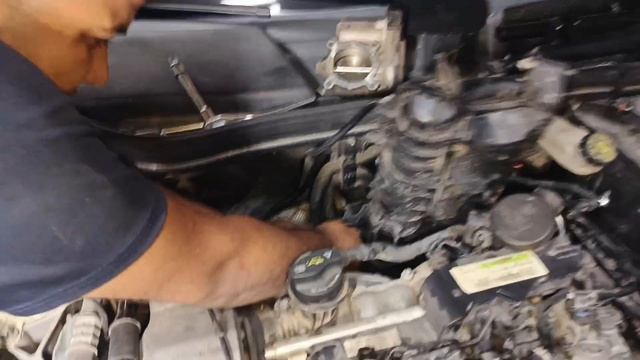 Mercedes CLA45 Coolant Thermostat Problem  || Thermostat Replacement