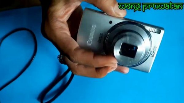 Masih Bandel kamera pocket Canon ixus 155 10x Optical Zoom pemakaian 5 tahun