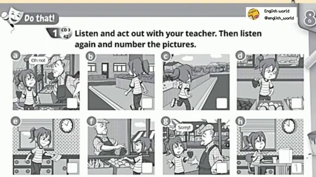 Audio. Unit 8 Lesson 8. Ex. 1 (p. 77). Quick minds 3. Activity book. смотреть онлайн