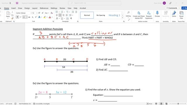 Segment Addition Postulate NEW смотреть онлайн