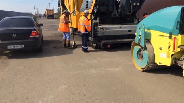 асфальт укладка смотреть онлайн