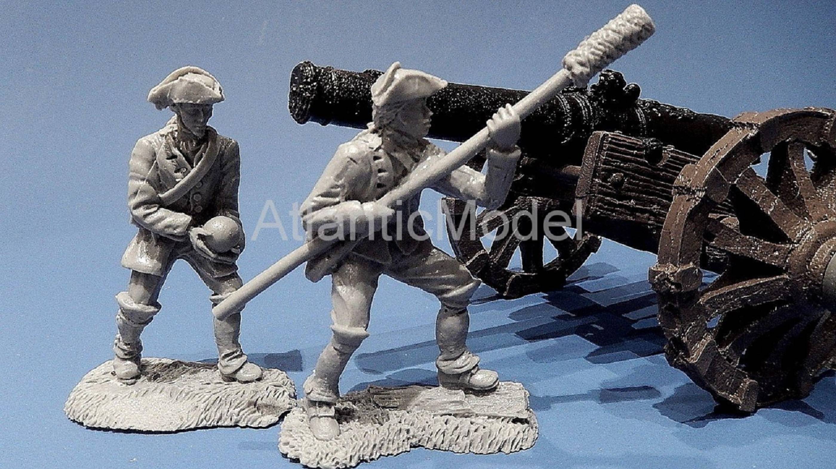 солдатики Barzso Французская артиллерия 1754 Франко-индейские войны смотреть онлайн