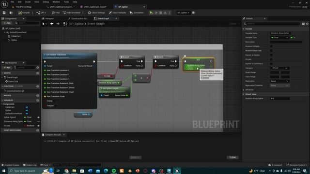 DMV - Spline Animation - Train Cart Showcase смотреть онлайн