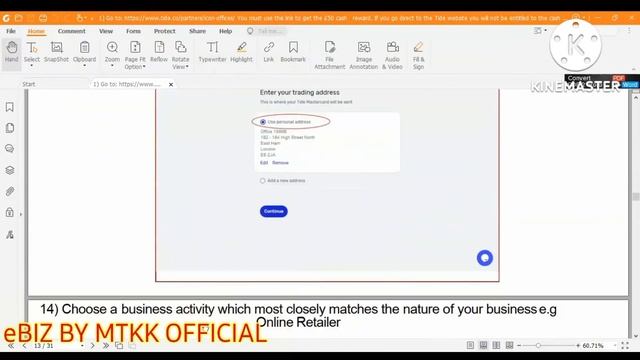 Tide | The small business current account ||How to open tide bank account || eBIZ BY MTKK OFFICIAL смотреть онлайн