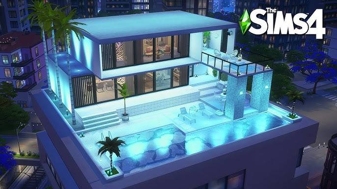 Пентхаус «Безумно влюбленный»  The Sims4  NoCC