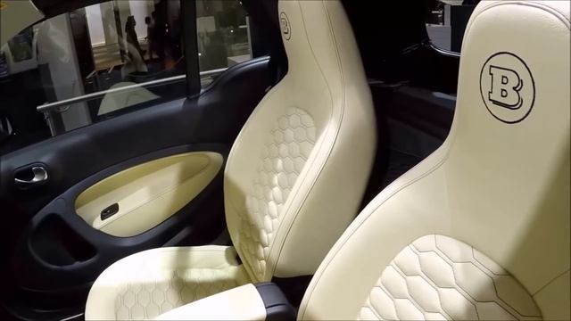 Brabus Ultimate 125 Smart for two Cabriolet limited edition model 2017 walkaround + interior V0018 смотреть онлайн