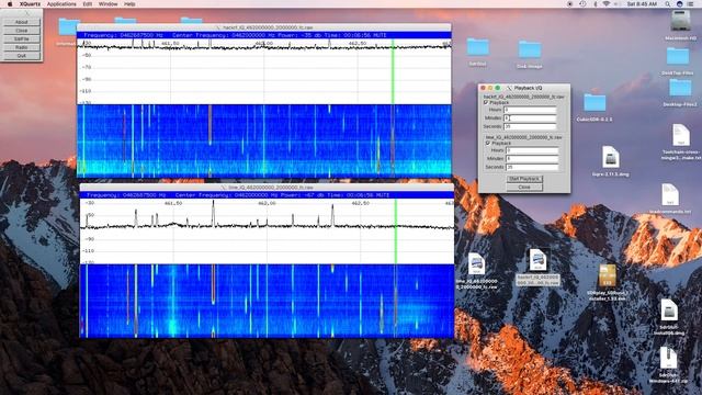 LimeSDR Mini vs a HackRF One using SdrGlut at FRS frequencies смотреть онлайн