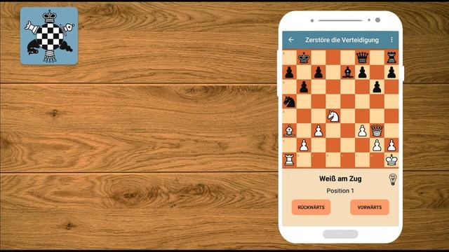 Schachtrainer - app für Android смотреть онлайн