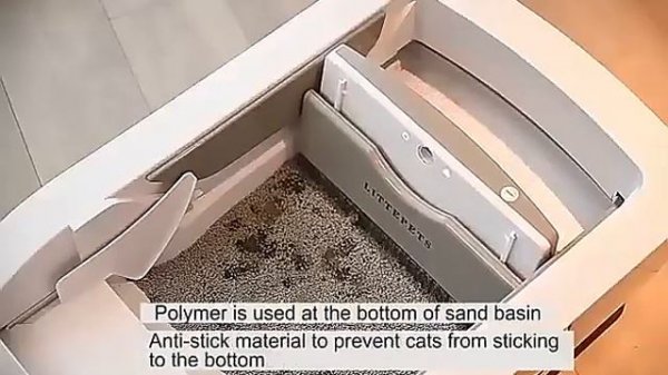 LITTEPETS Smart Cat Litter Box Automatic Cat Toilet - Introduction video EN