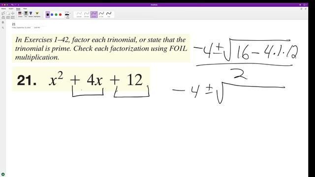 factor x^2 + 4x + 12 смотреть онлайн