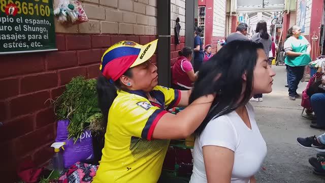 ASMR ♥ МАССАЖ ГОЛОВЫ, ШЕИ, LIMPIA, духовное очищение смотреть онлайн