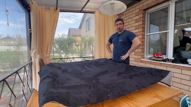 Как перешить салон/потолок Марк 2 Jzx90 кривыми руками!