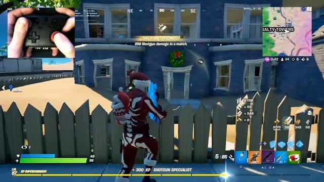 NEW SEASON Fortnite on the Nintendo Switch Pro Controller #223 смотреть онлайн