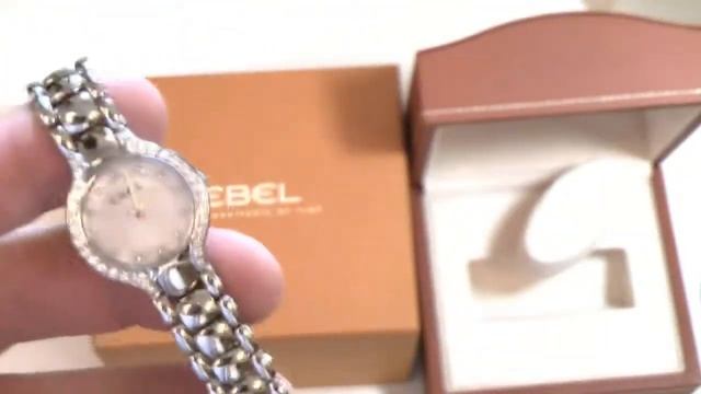 New Ebel Watch Beluga Diamond Bezel Pearl SS Ladies смотреть онлайн