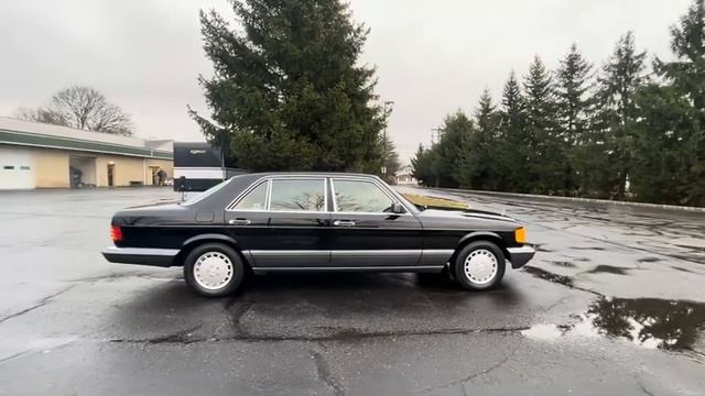 1990 Mercedes 420 SEL Walk Around Video смотреть онлайн