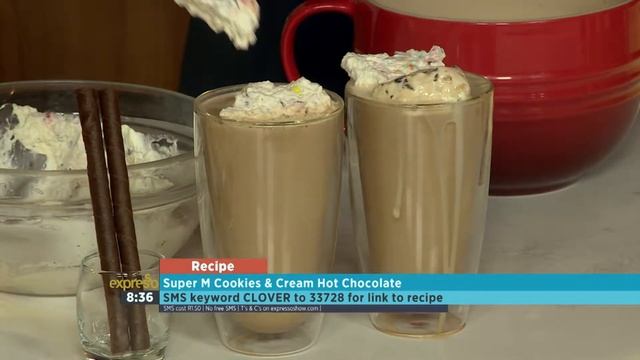 #TryItHot with a Clover Super M Cookies & Cream Hot Chocolate смотреть онлайн