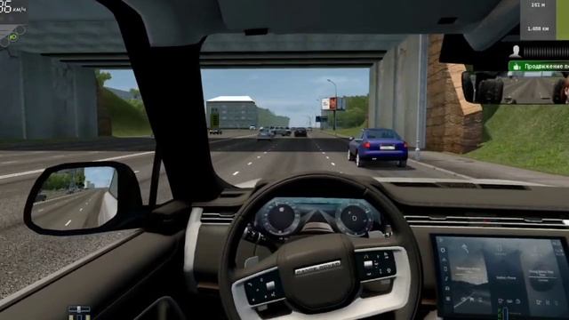 УСТРОИЛСЯ ТАКСИСТОМ И ЕЗЖУ БЕЗ ПРАВИЛ НА RANGE ROVER ||City Car Driving|| смотреть онлайн