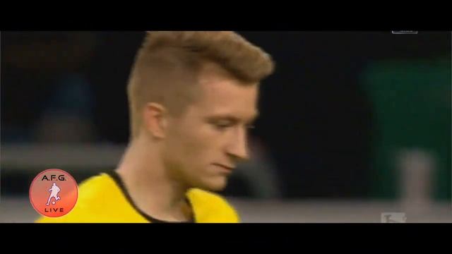Wolfsburg - Borussia Dortmund Goal Reus 9/11/13 Вольфсбург-Боруссия Дортмунд 0-1 HD смотреть онлайн