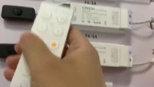 LTECH F2 remote pairs with receivers and control LED strips смотреть онлайн