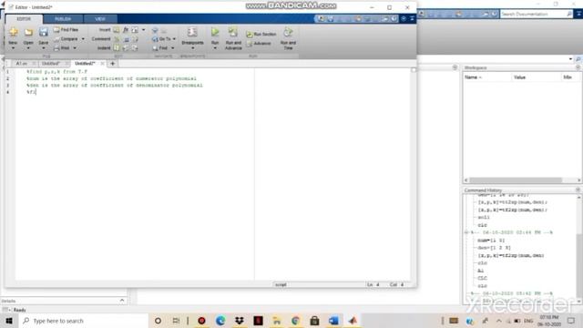 How to find poles,zeros and gain from transfer function??? MATLAB смотреть онлайн