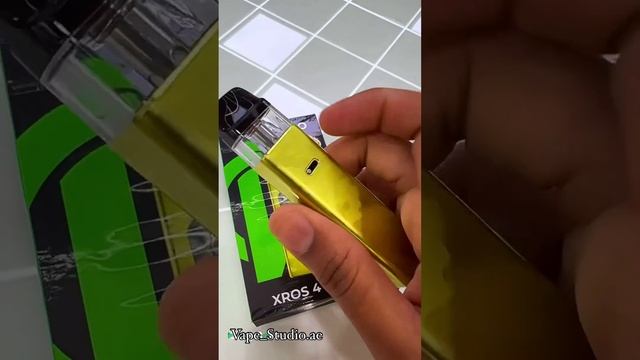 Unboxed Vaporesso XRos 4Mini Kit #vape_Studio.ae #podkit #vaporesso #dxb #vaporshouts 😶🌫️