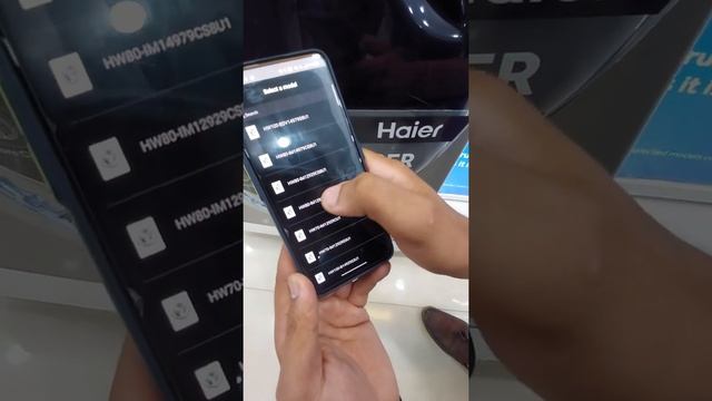 All features and How to connect your haier Smart washing machine to haier Smart app 😮😮 смотреть онлайн