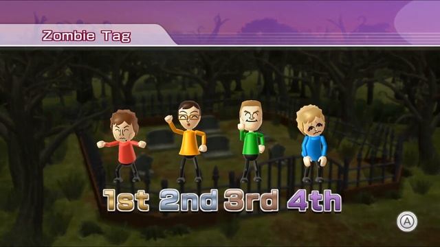 Wii Party Mini games (Zombie Tag gameplay) continuous play! Let's Start ! смотреть онлайн