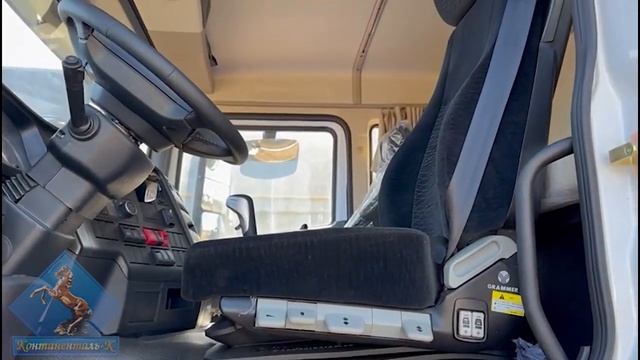 Установили бортовую платформу и КМУ DongYang - на автомобиль Шакман... смотреть онлайн