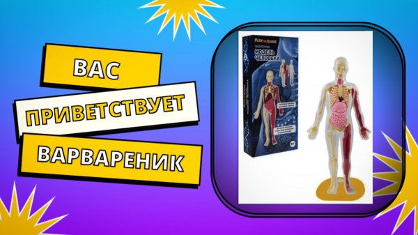 Play The Game конструктор модель человека