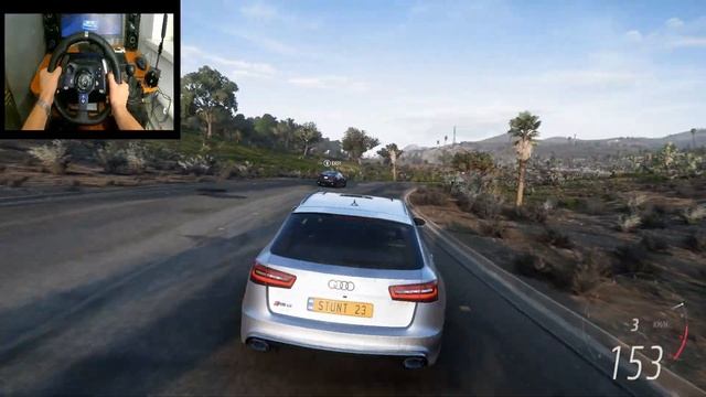 Тест Драйв и Обзор Audi RS6 V10 1000hp Avant - Forza Horizon 5 | Logitech g920 gameplay смотреть онлайн