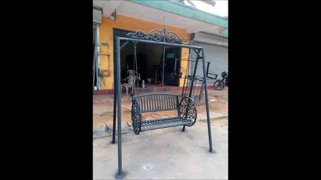 LNKW Steel Works | onchilla {swing} | Garden chair set смотреть онлайн