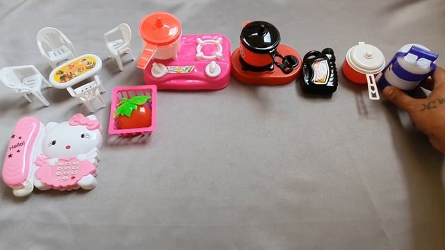 DIY Unboxing Amazing Mini Kitchen Set l Mini Latest Steel And Plastic kitchen Set смотреть онлайн