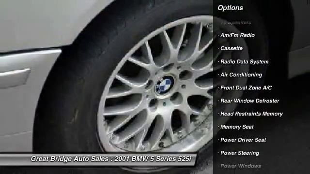 2001 BMW 5 Series 525i Chesapeake VA 23320 смотреть онлайн