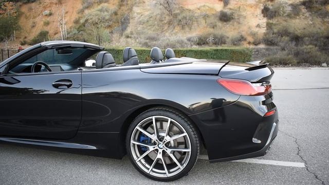 BMW M850i G14 - Convertible Top Opening and Closing - Soft Top #bmw #automobile #convertible #m850i смотреть онлайн
