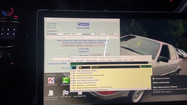 Audi A8 D4 znaki drogowe jak i co potrzeba, instalacja plus kodowanie. Retrofit VZE. „Jan V8” смотреть онлайн