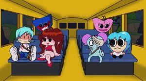 Испорченные радужные друзья, ХАГИ и ПОППИ - Батл № 1 - Анимация FNF