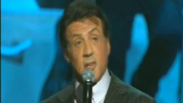 Sylvester Stallone con Gigi D'Alessio - "Gigi, tu vuò fà l'americano"