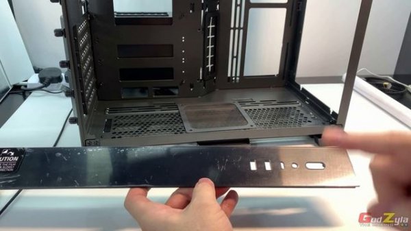 Lian-Li O11D mini - Remove and mod top plastic panel
