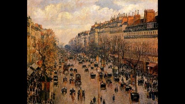 Camille Pissarro - Boulevard Montmartre, Afternoon Sun (1897) смотреть онлайн