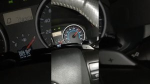 тестирование не штатного круиз контроля на toyota wish zge20