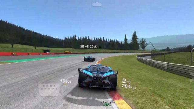 Real Racing 3 - Bugatti Bolide - Circuit de Spa-Francorchamps - Elimination смотреть онлайн