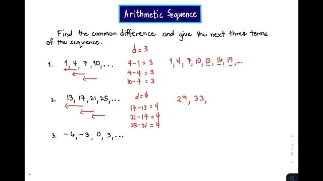 Arithmetic Sequence l Common Difference and Nth Term of A Sequence (Filipino/Tagalog Tutorial) смотреть онлайн