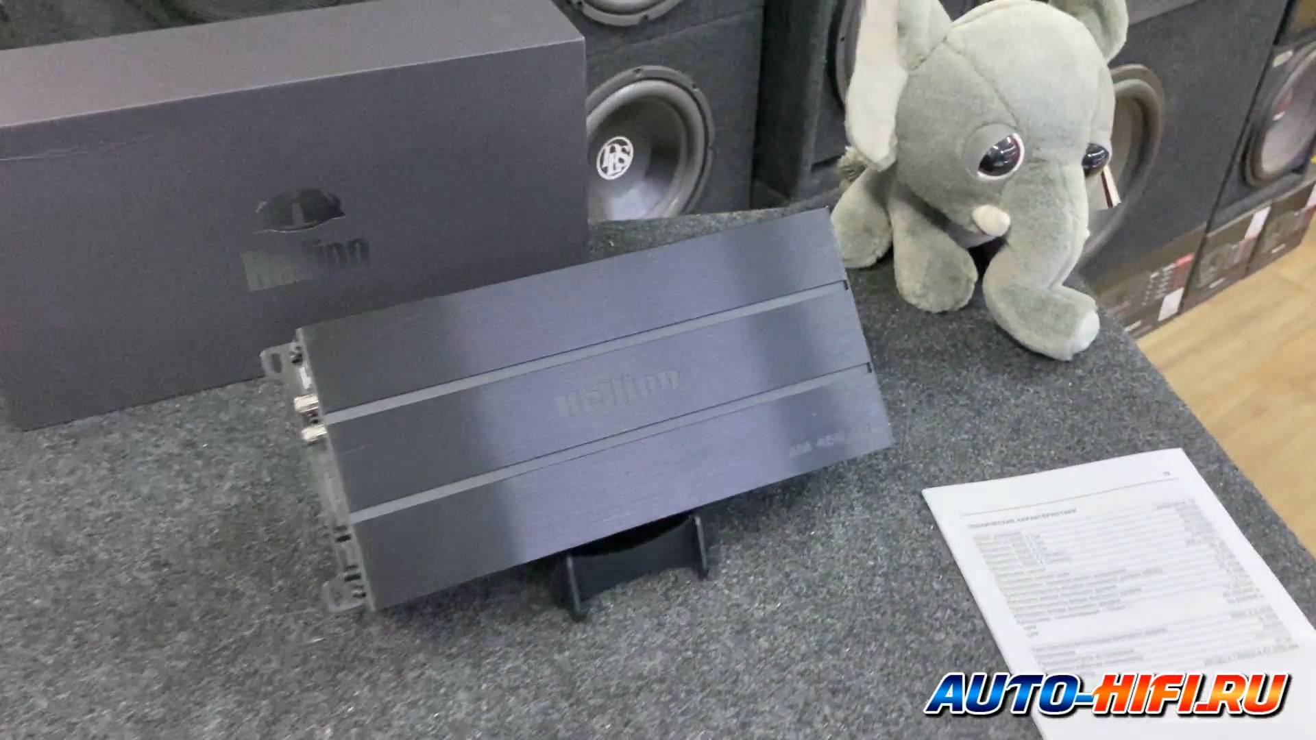 Усилитель мощности Hellion HAM 450.4D