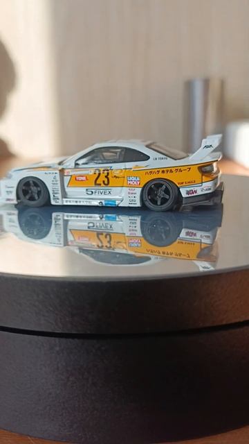 MINI GT LB-Super Sihouette Nissan S15 SILVIA#23 2021 Formula Drift Japan смотреть онлайн