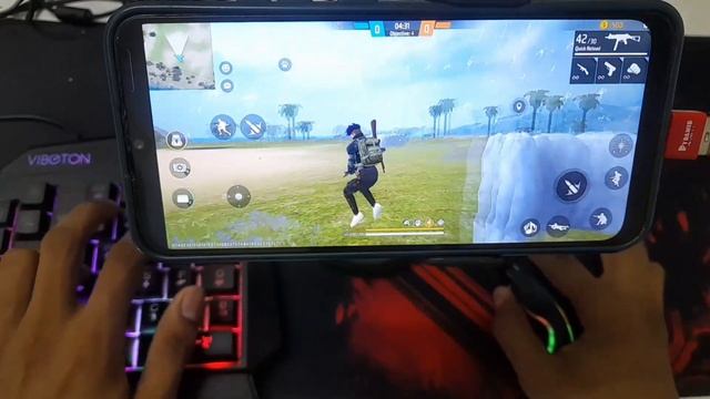 How To Play Free Fire With Keyboard Mouse On Mobile / Keyboard Mouse On Mobile Free Fire Gameplay 🔥 смотреть онлайн