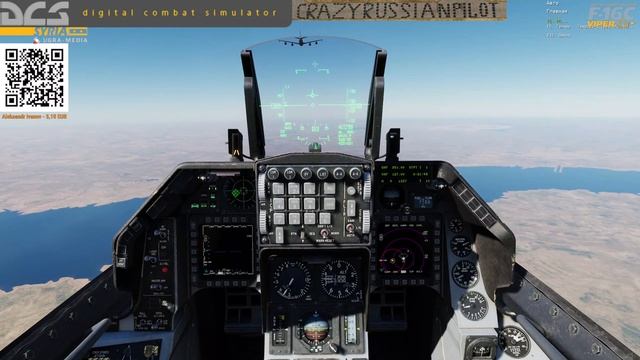 F-16C refueling from KC-135 Training ★ ★ ★ 4K смотреть онлайн